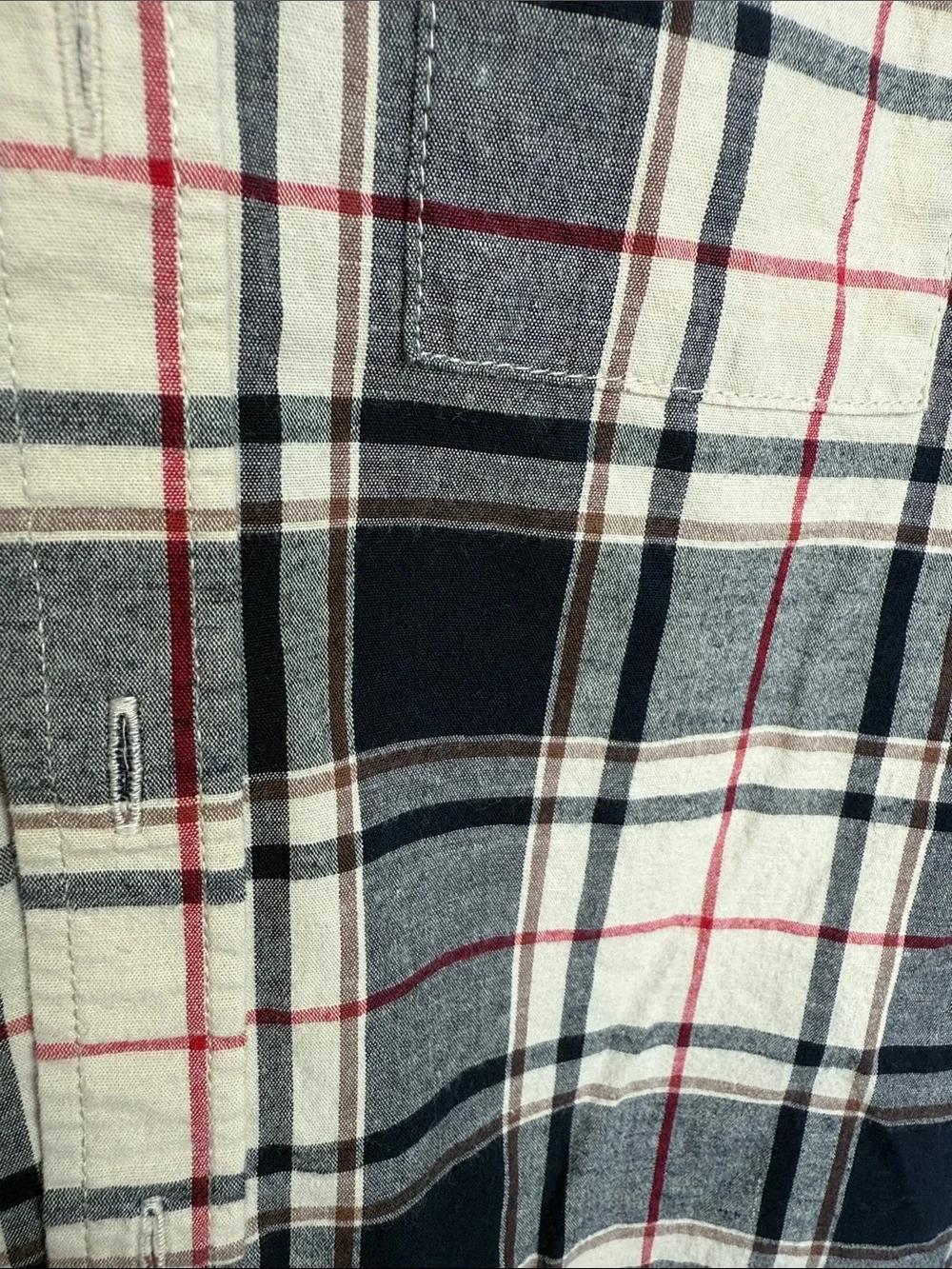 Old Navy soft plaid